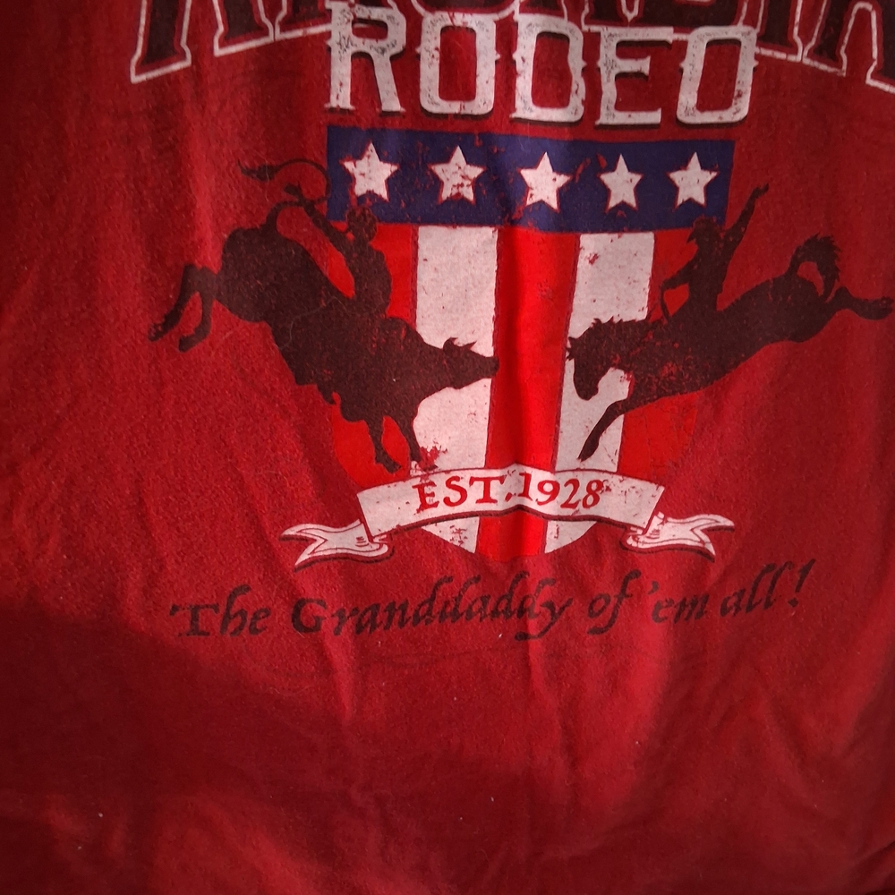 Arcadia Red Rodeo Graphic Tank Top - Picture 3 of 6